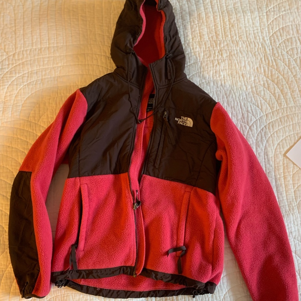 The North Face hooded fleece jacket